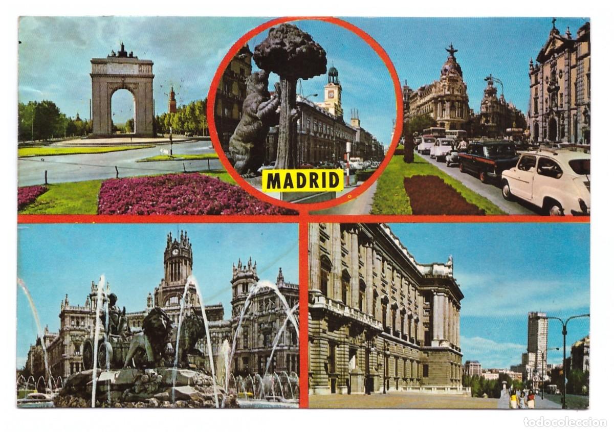 Postales: ESPA&Ntilde;A &bull; RECUERDO DE MADRID - Foto 1