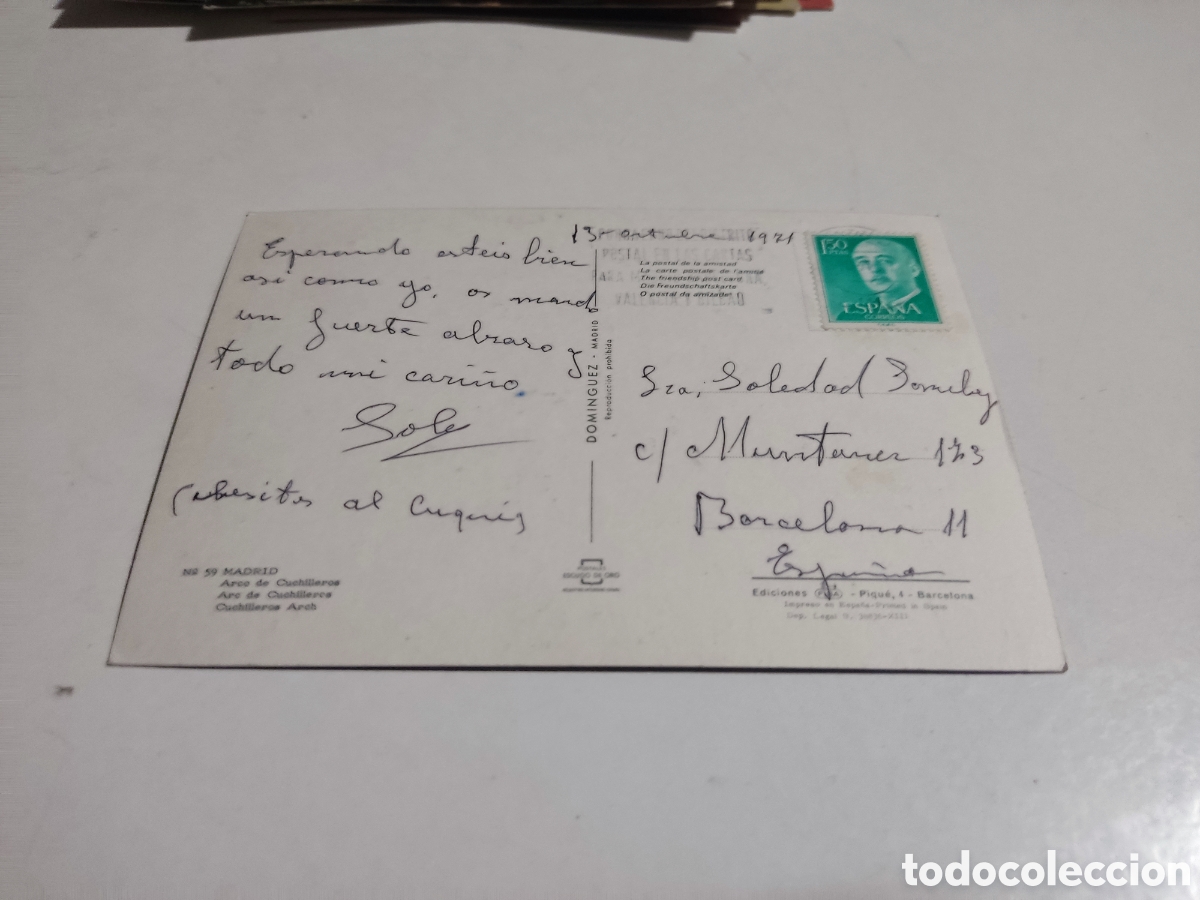 Postales: Postal Madrid - Foto 2