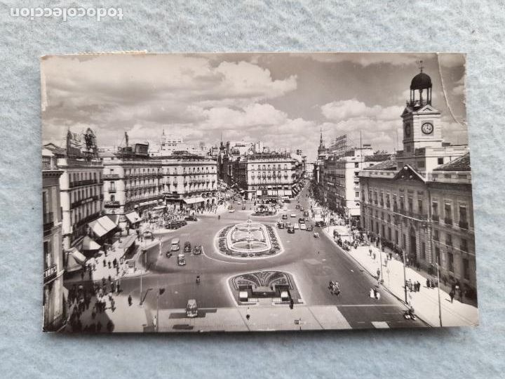 Postales: Madrid. Puerta del Sol. Franqueada. - Foto 1