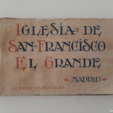 Postales: CUADERNILLO CON 18 POSTALES IGLESIA DE SAN FRANCISCO EL GRANDE. MADRID