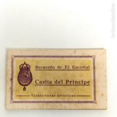 Postales: RECUERDO DE EL ESCORIAL - CASITA DEL PRÍNCIPE - 20 VISTAS ARTÍSTICAS - GRAFOS, MADRID - SIN CIRCULAR