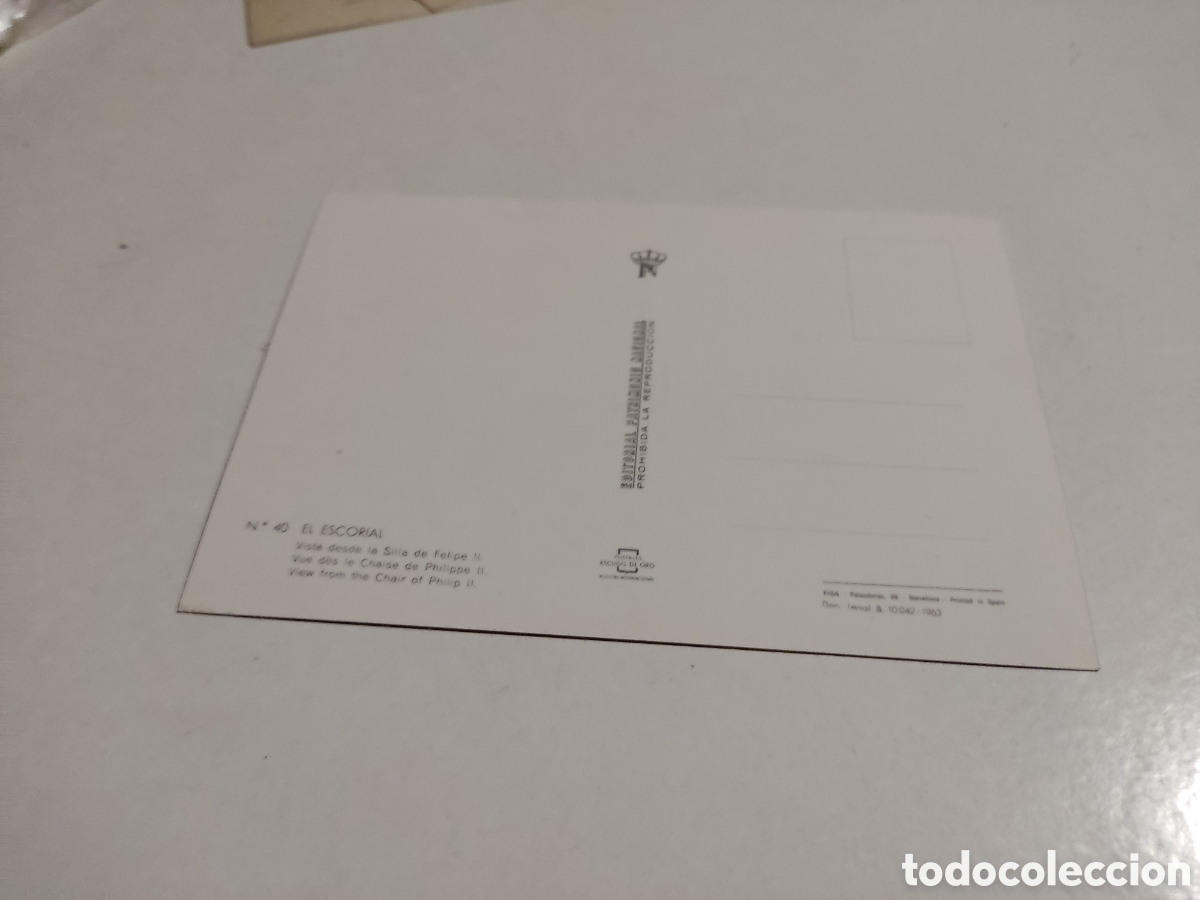 Postales: Postal El Escorial - Foto 2