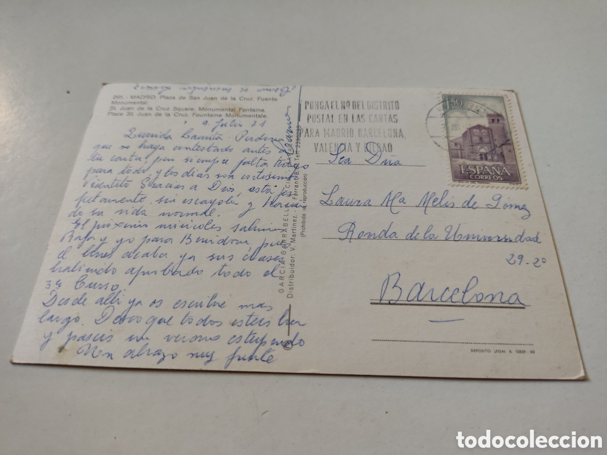 Postales: Postal Madrid - Foto 2
