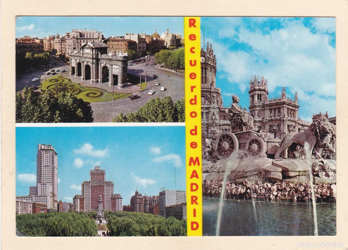 Postales: MADRID. RECUERDO DE MADRID (1966) - Foto 1