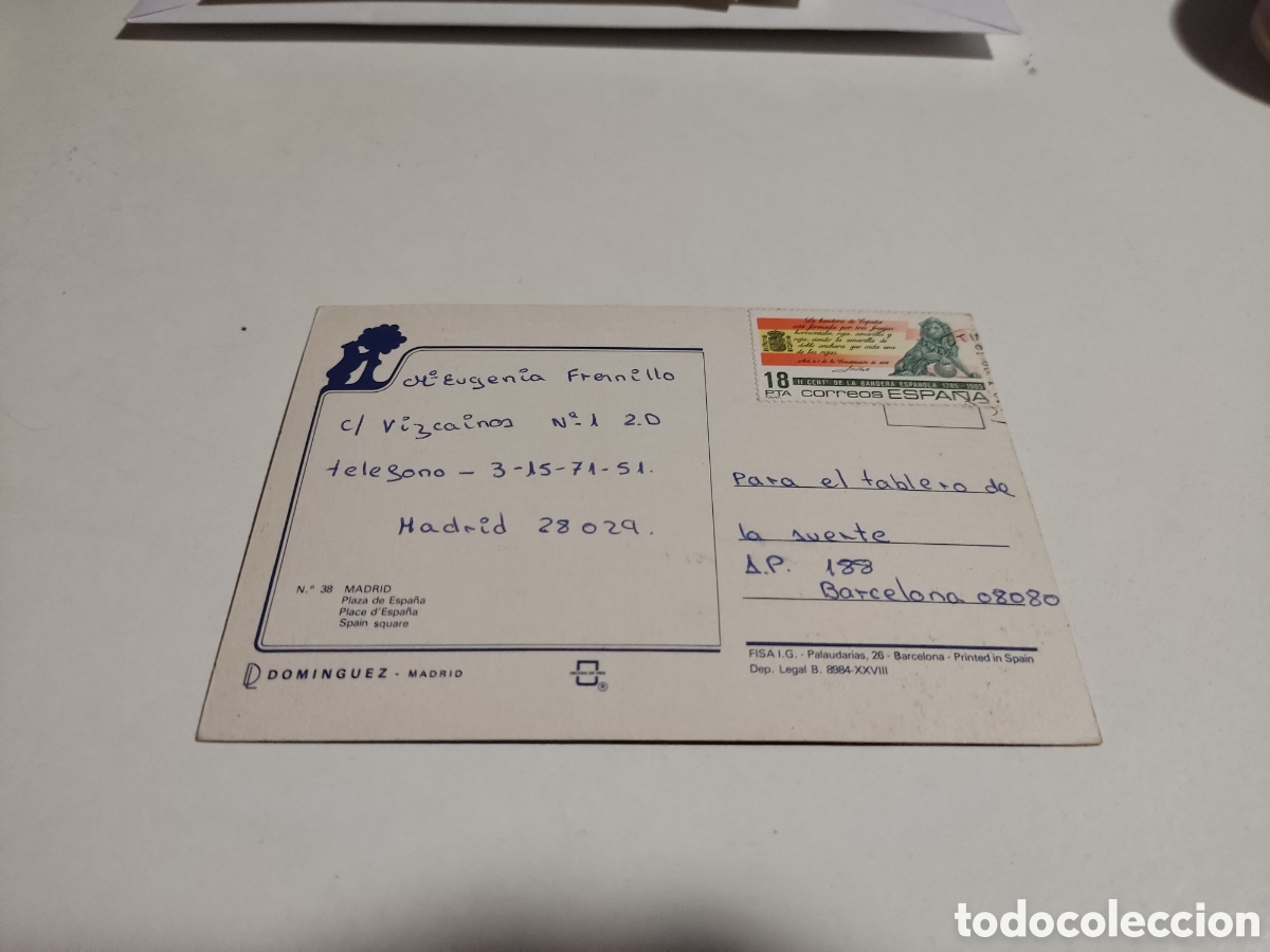 Postales: Postal Madrid - Foto 2