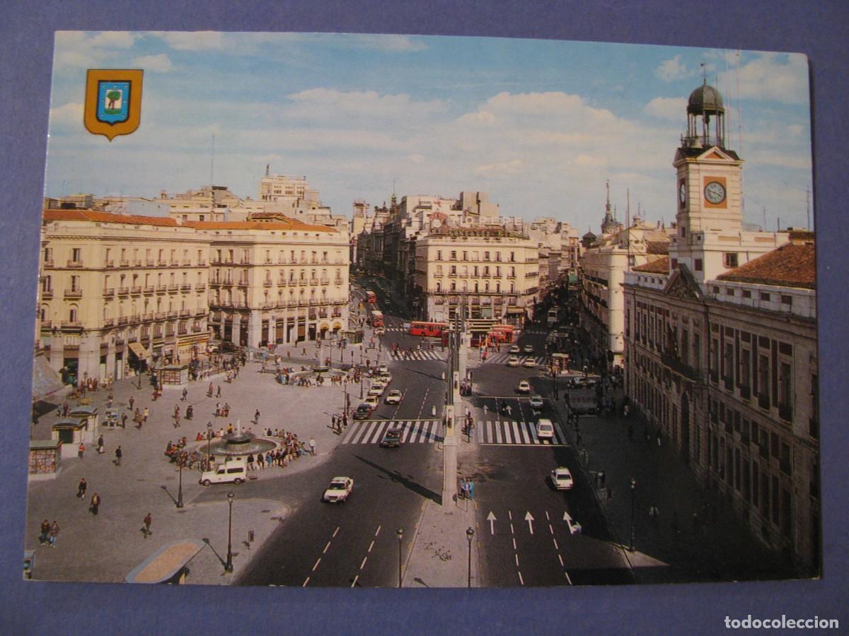 Postales: POSTAL DE MADRID. PUERTA DEL SOL. DOMINGUEZ 210. - Foto 1