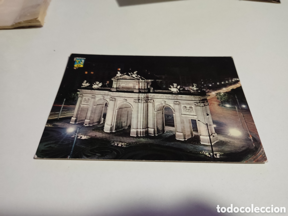 Postales: Postal Madrid puerta de Alcal&aacute; - Foto 1