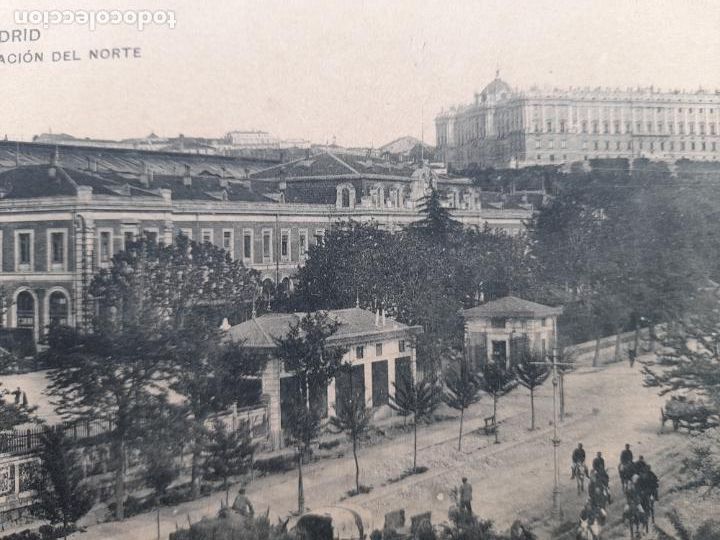 Postales: Madrid. Estaci&oacute;n del Norte. - Foto 2