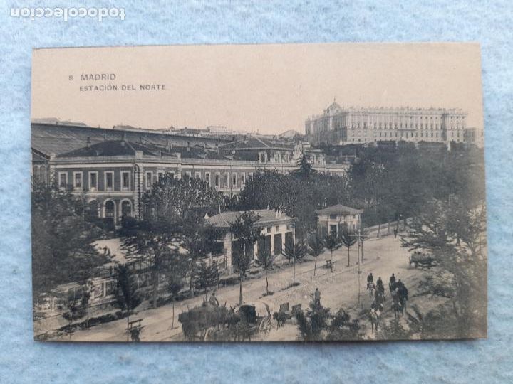 Postales: Madrid. Estaci&oacute;n del Norte. - Foto 1