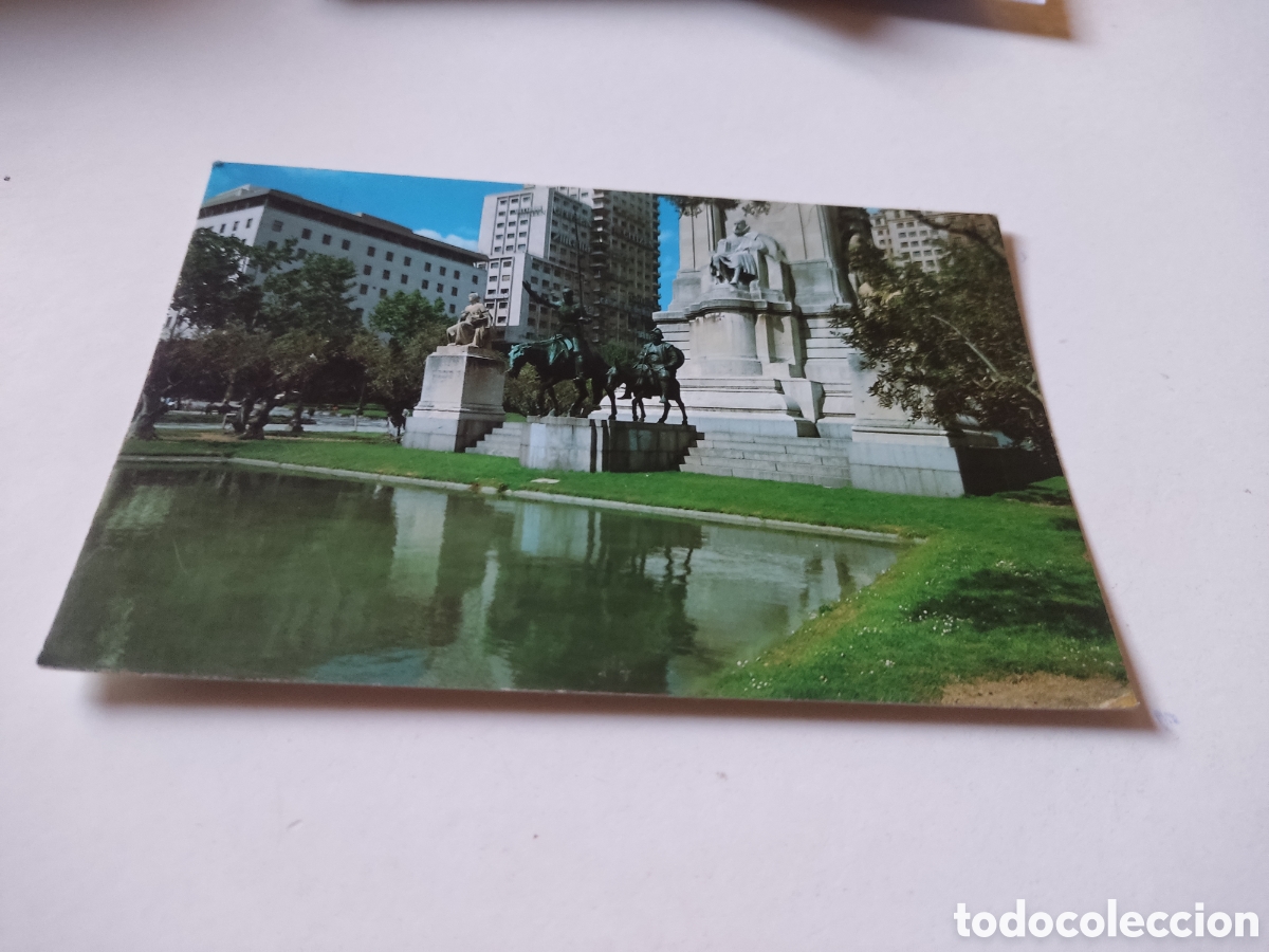 Postales: Postal monumento a Cervantes - Foto 1