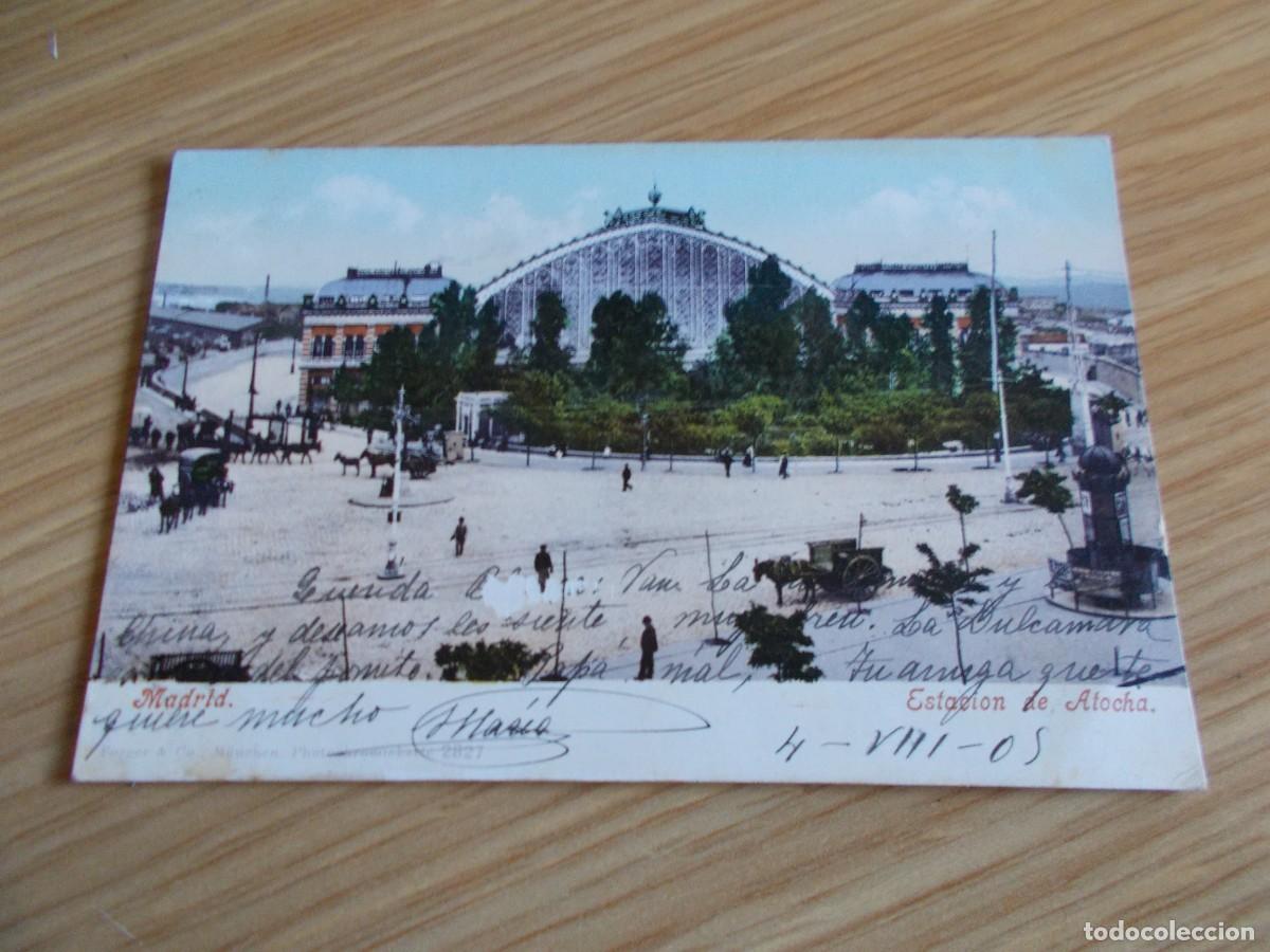 Postales: MADRID -- ESTACION DE ATOCHA - Foto 1