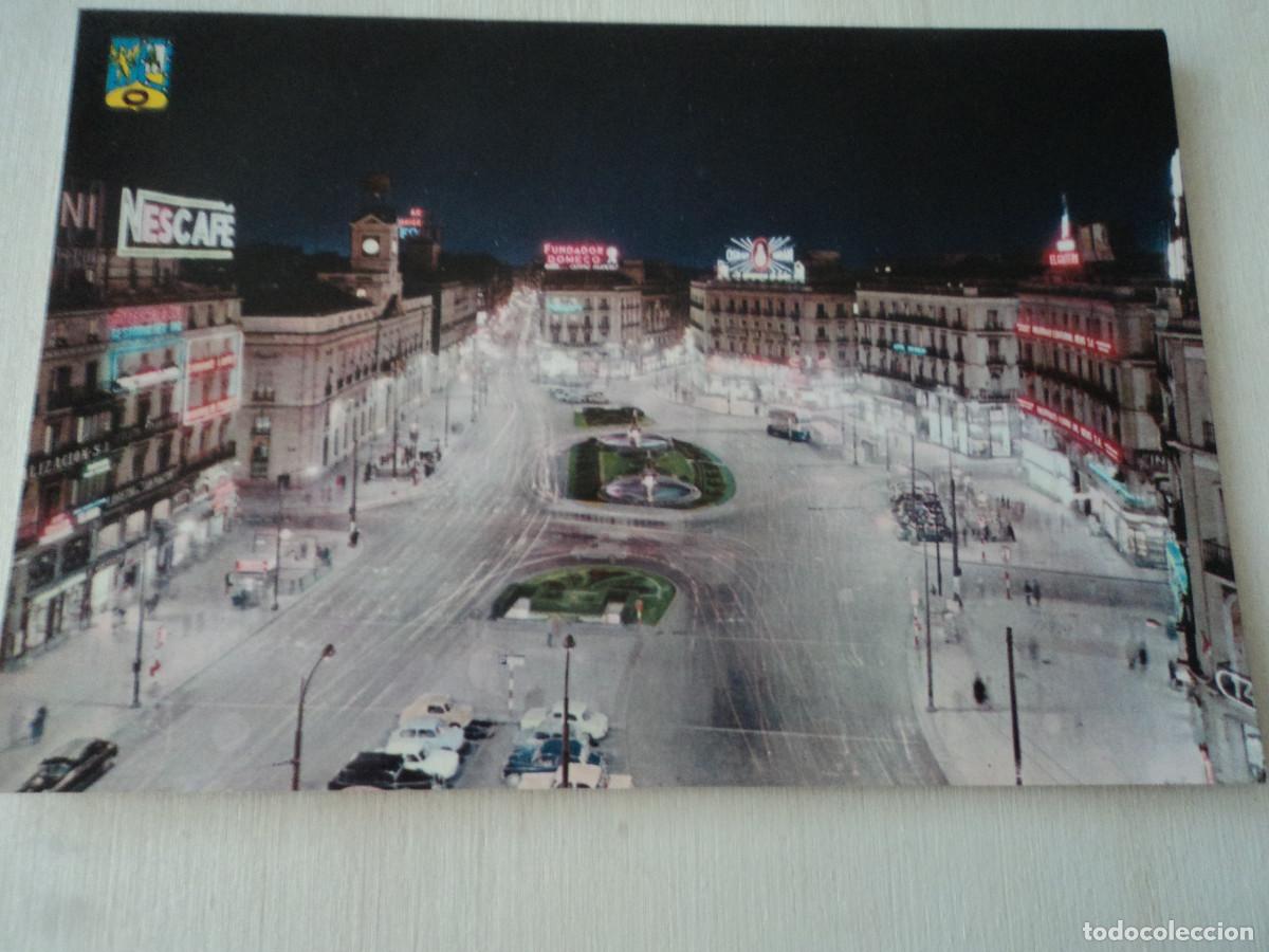 Postales: 54 Madrid, puerta del sol, Ed. dominguez, circulada - Foto 1
