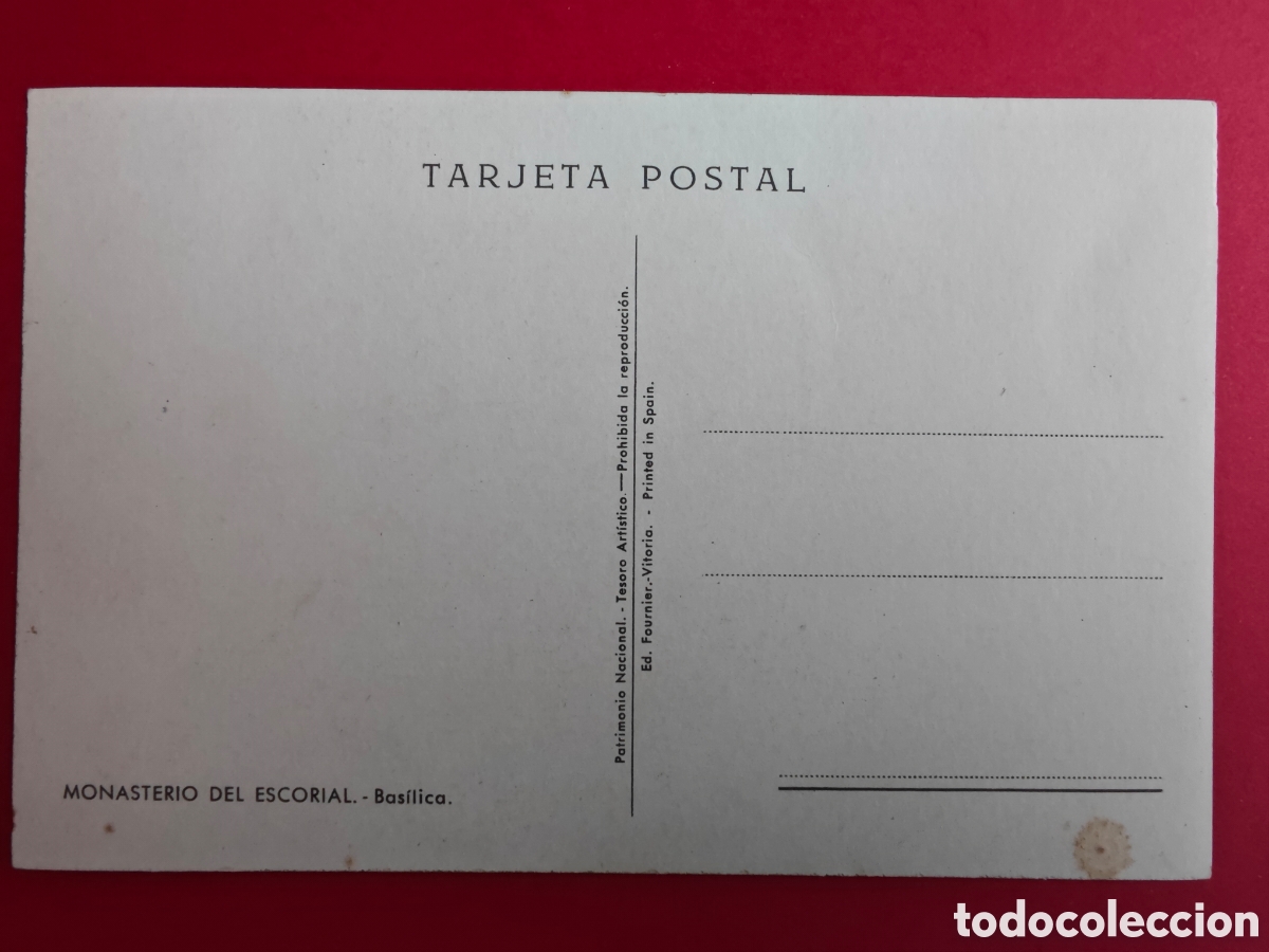 Postales: Monasterio El Escorial, Madrid. - Foto 2