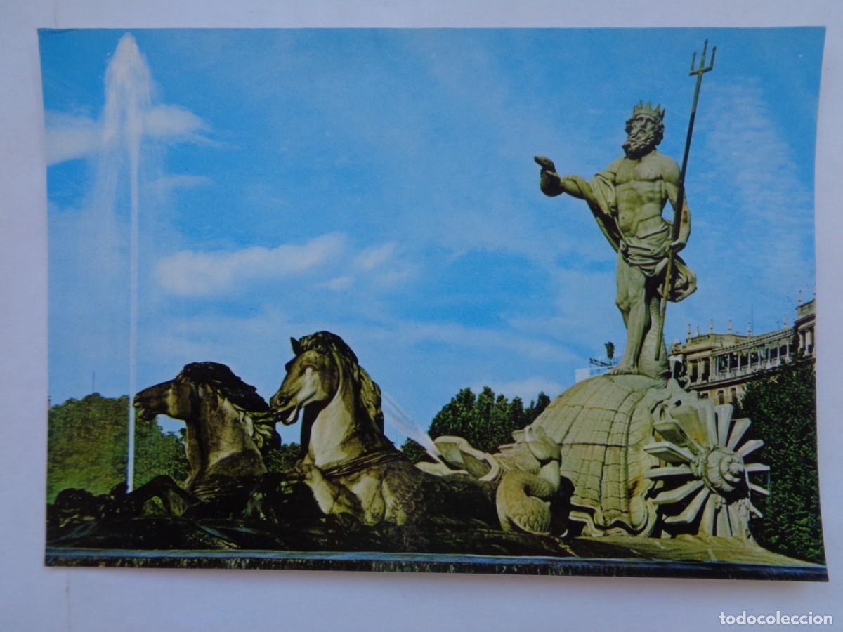 Postales: POSTAL DE MADRID : MONUMENTO A NEPTUNO - Foto 1