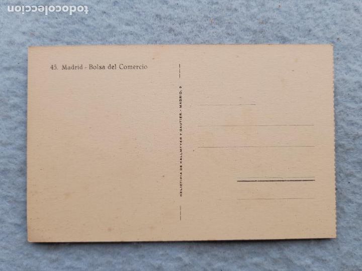 Postales: Madrid. Bolsa del Comercio. - Foto 2