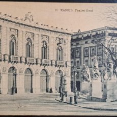 Postales: POSTAL DE MADRID, TEATRO REAL