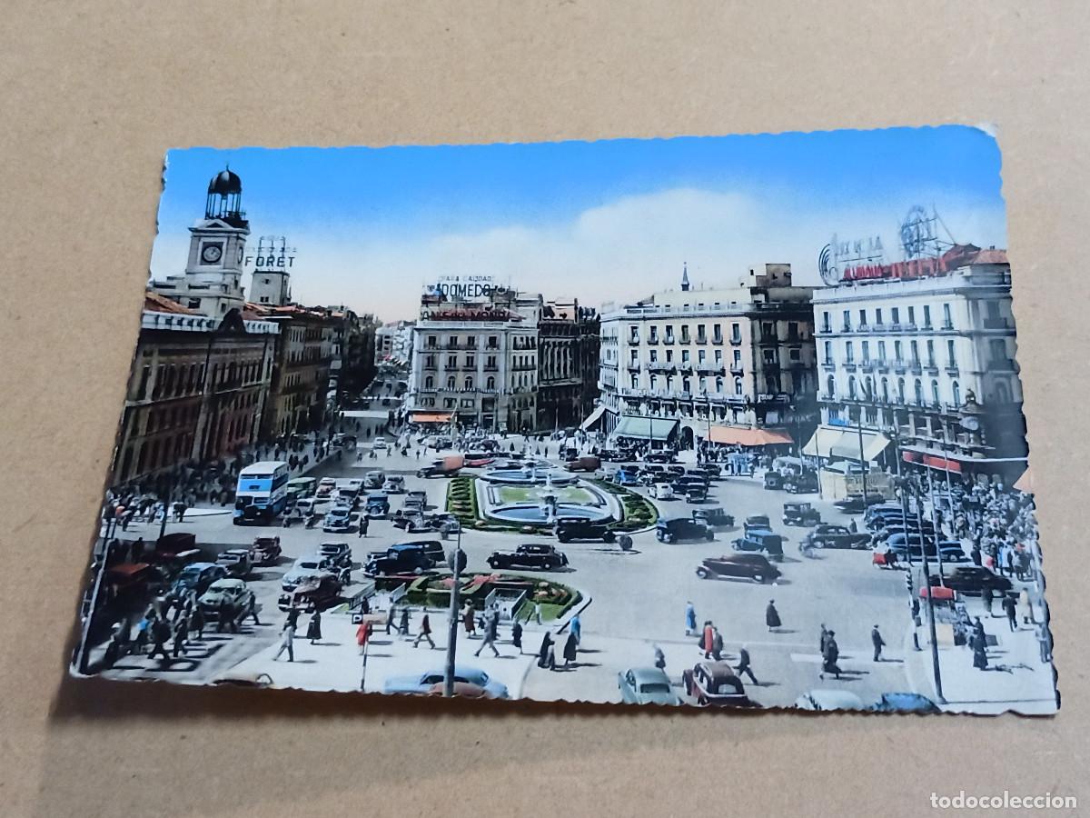 Postales: COMUNIDAD DE MADRID - POSTAL MADRID - LA PUERTA DEL SOL - Foto 1