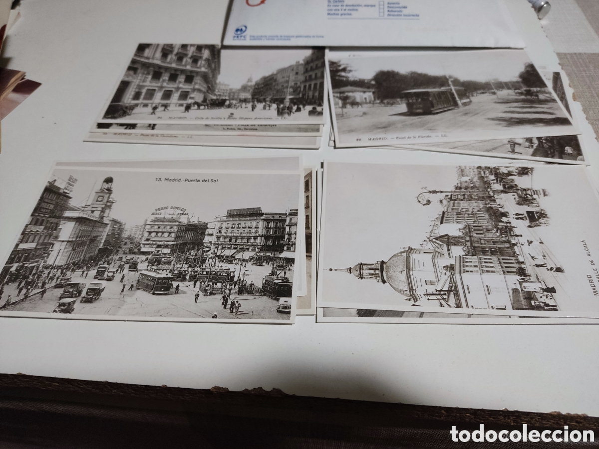 Postales: Postales R&Eacute;PLICAS lugares de Madrid - Foto 3