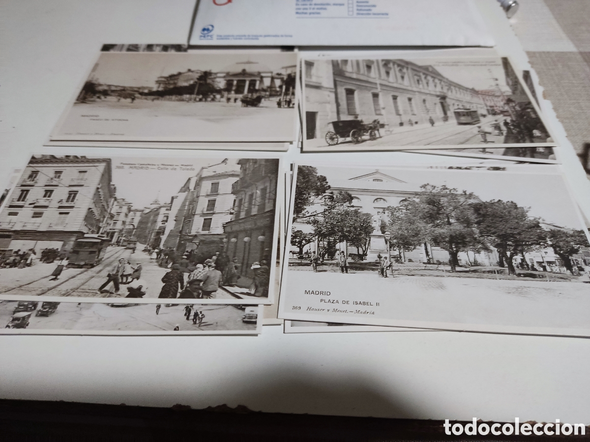 Postales: Postales R&Eacute;PLICAS lugares de Madrid - Foto 4
