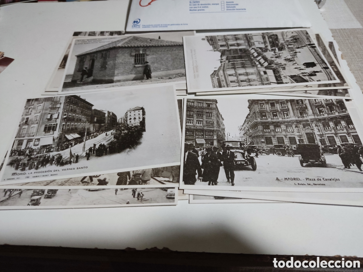 Postales: Postales R&Eacute;PLICAS lugares de Madrid - Foto 5