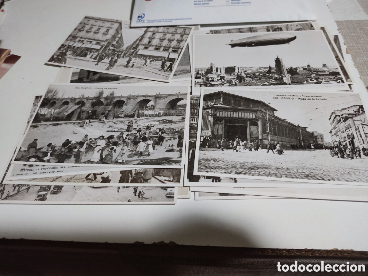 Postales: Postales R&Eacute;PLICAS lugares de Madrid - Foto 6