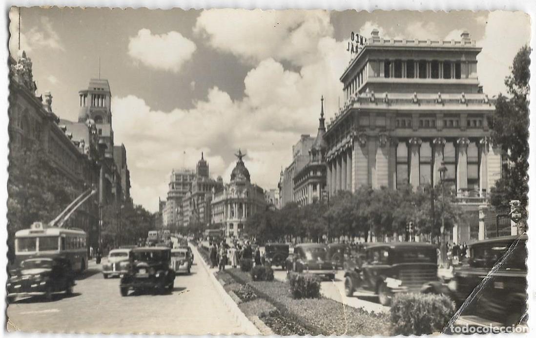 Postales: CALLE DE ALCAL&Aacute;, CIRCULADA - Foto 1