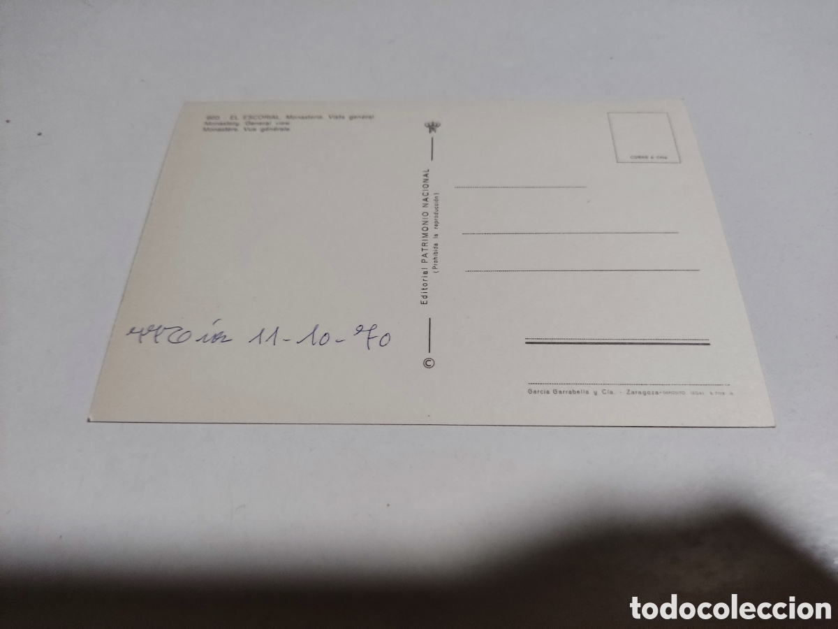 Postales: Postal El Escorial, monasterio - Foto 2