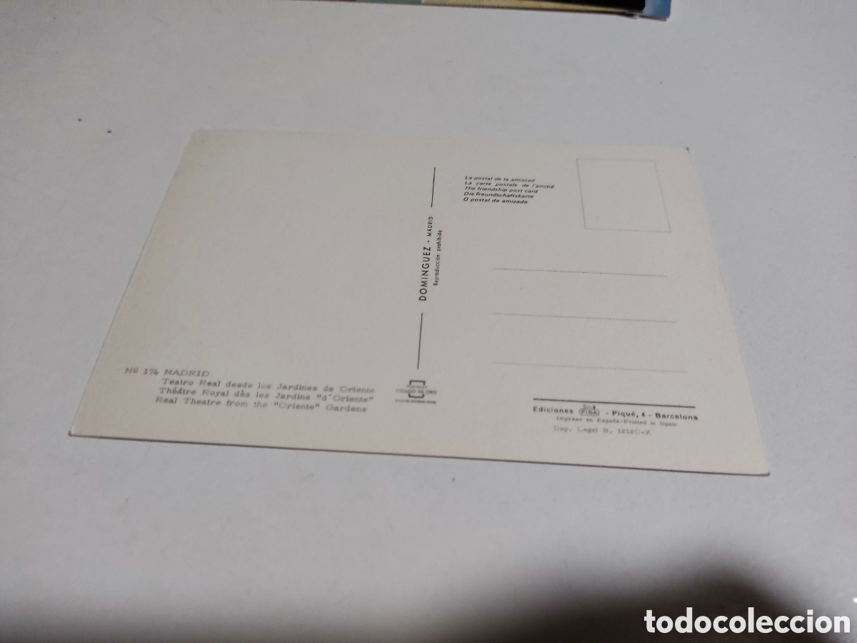 Postales: Postal Madrid teatro real - Foto 2