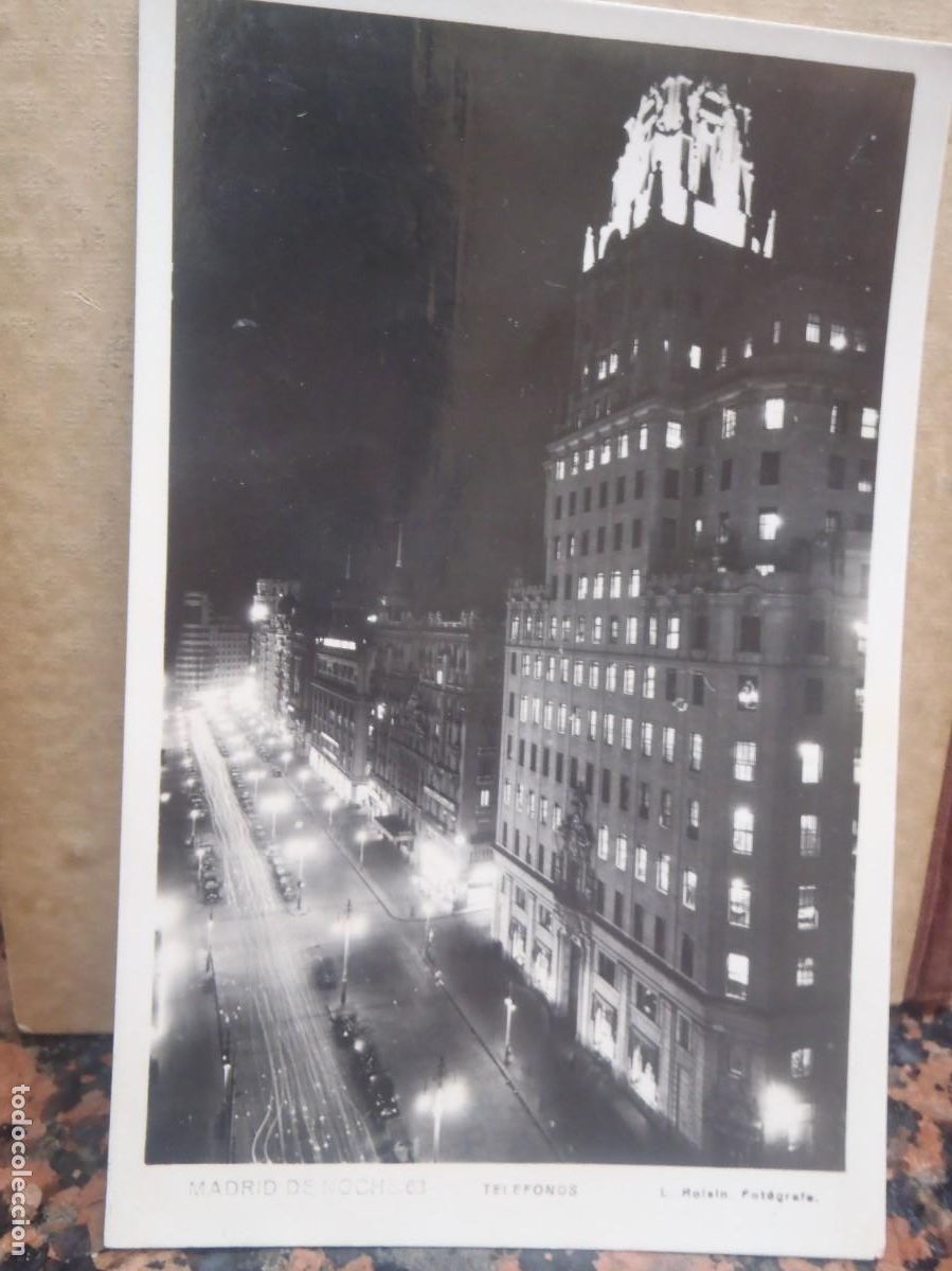 Postales: MADRID - DE NOCHE - Foto 1