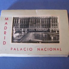 Postales: BLOC, TIRA DE 20 POSTALES PEQUEÑAS DE MADRID. PALACIO NACIONAL. GARCIA GARRABELLA.