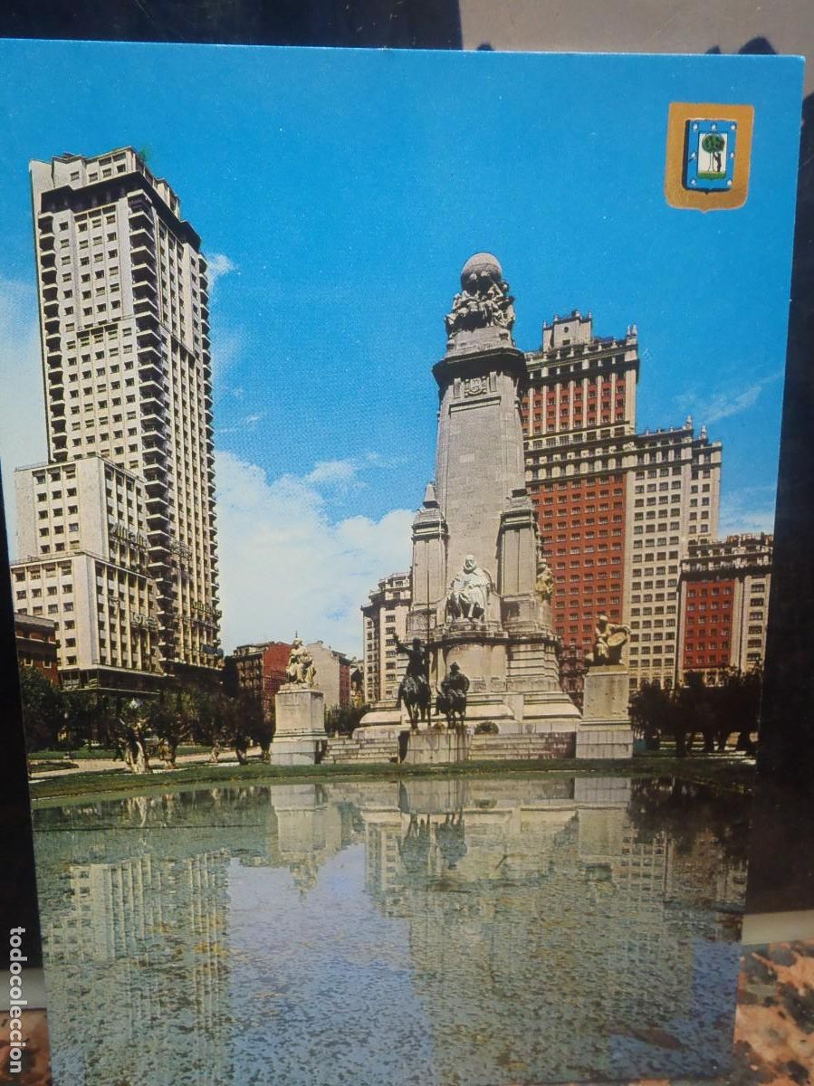 Postales: MADRID - PLAZA DE ESPA&Ntilde;A - Foto 1