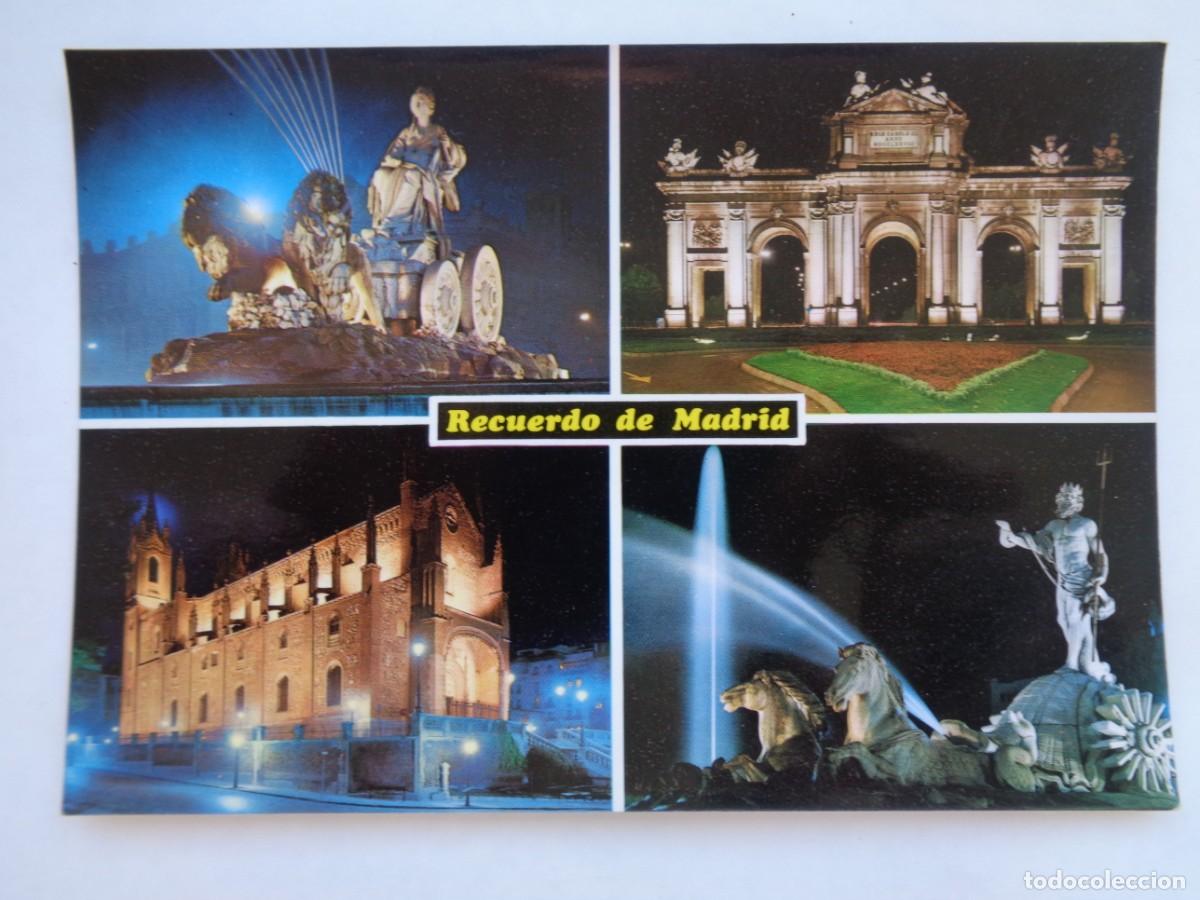 Postales: POSTAL DE MADRID : RECUERDO DE MADRID - Foto 1