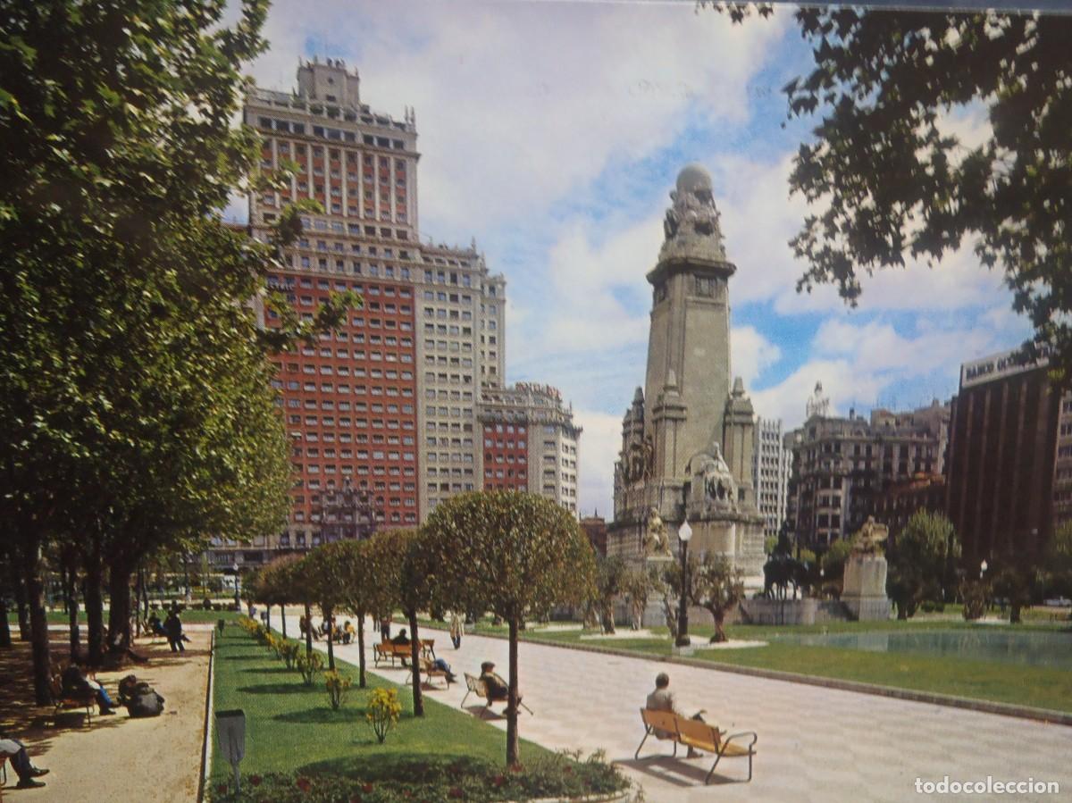 Postales: MADRID - PLAZA DE ESPA&Ntilde;A - Foto 1