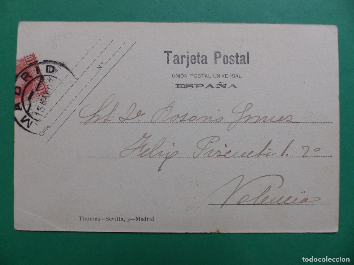 Postales: MADRID - ANTIGUA POSTAL, (REF.: 06) - Foto 2