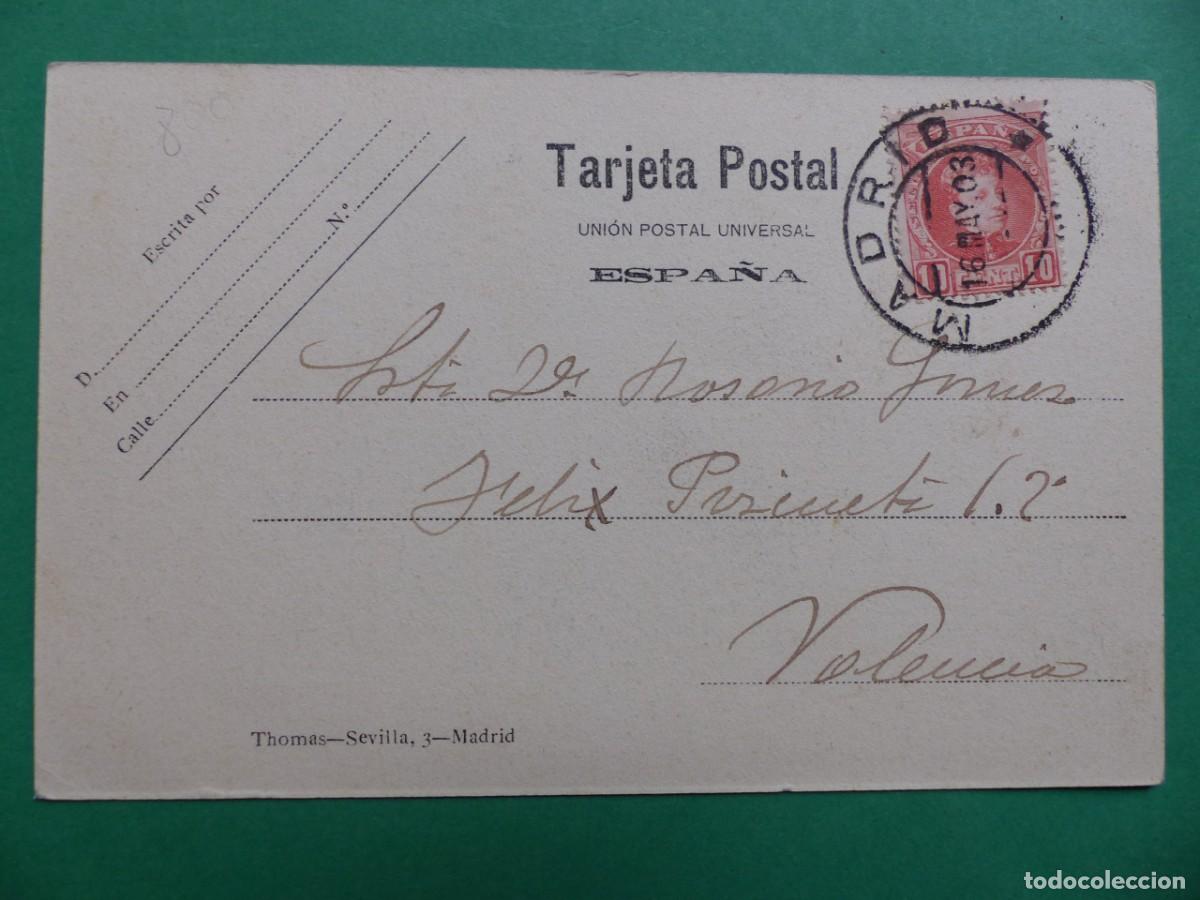 Postales: MADRID - ANTIGUA POSTAL, (REF.: 07) - Foto 2
