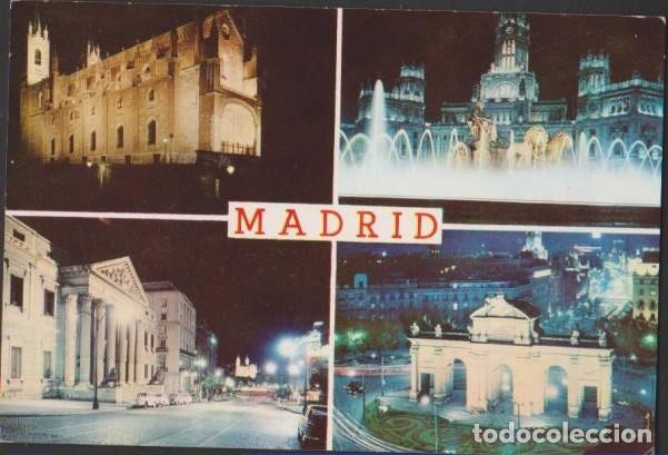 Postales: postal ESCRITA 1966 MADRID POST CARD - Foto 1