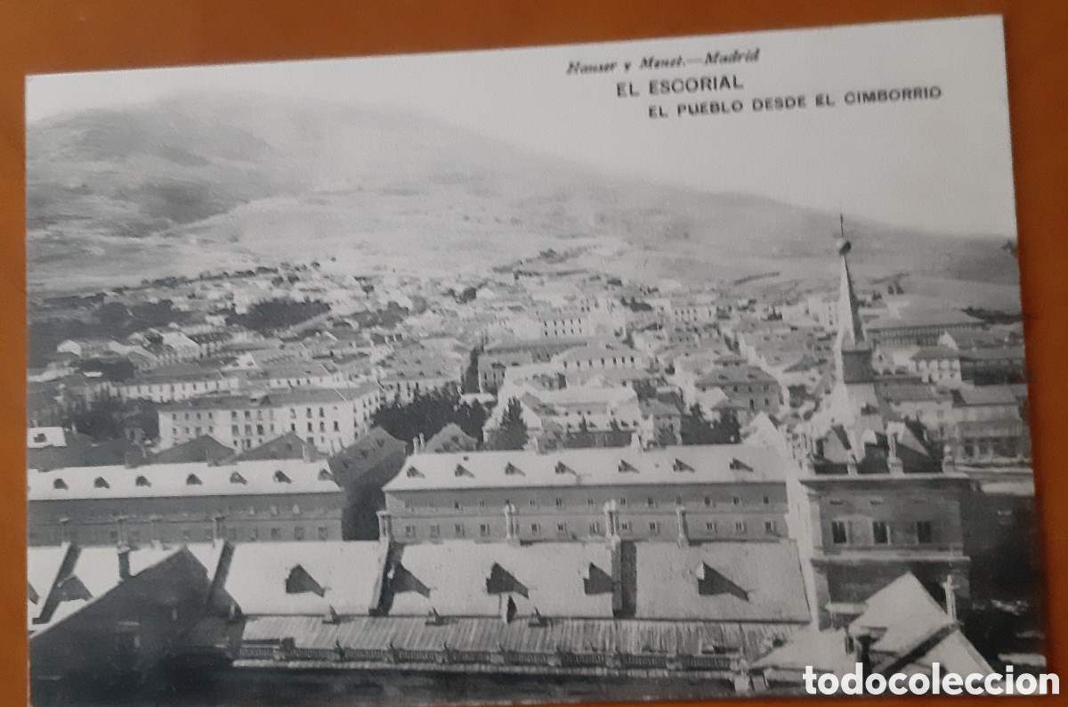Postales: Postal El Escorial. El pueblo desde el Cimborrio. Sin escribir. R4284
