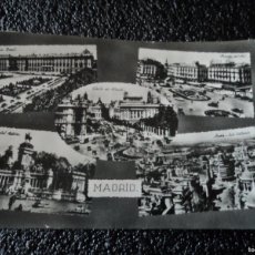 Postales: MADRID, VARIAS VISTAS, HELIOTIPIA ARTISTICA, CIRCULADA 1957