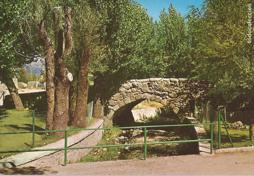Postkarten: POSTAL, SOTO DEL REAL-MADRID, PUENTE ROMANO, ED. VISTABELLA, SIN CIRCULAR