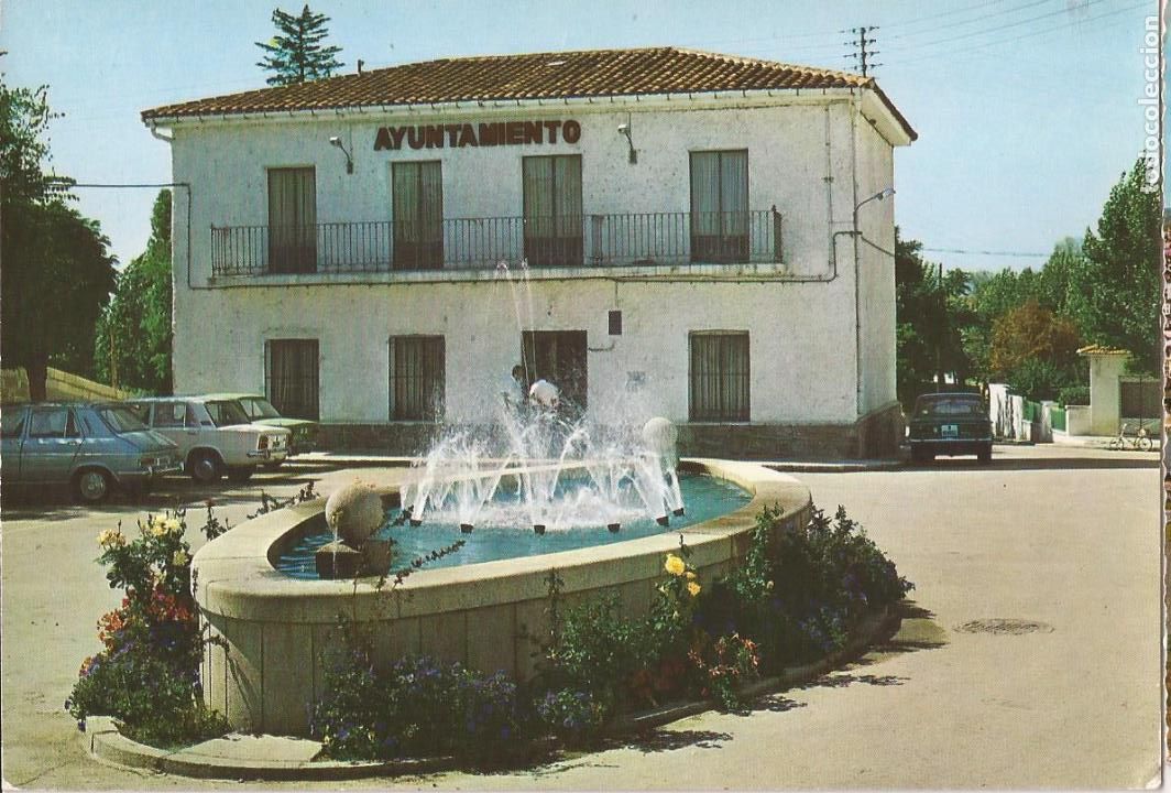 Postkarten: POSTAL, SOTO DEL REAL-MADRID, PLAZA DEL GENERALISIMO Y AYUNTAMIENTO, ED. VISTABELLA, SIN CIRCULAR