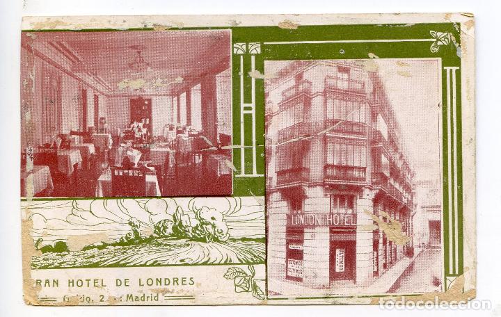 Postales: Madrid. Gran Hotel de Londres. - Foto 1