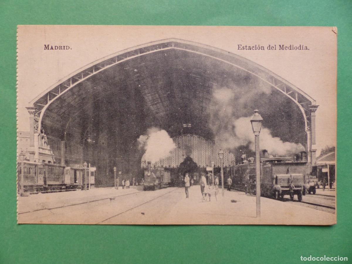 Postales: MADRID - ANTIGUA POSTAL, ESTACION (REF.: 05) - Foto 1