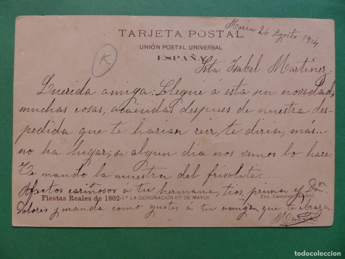 Postales: MADRID - ANTIGUA POSTAL, (REF.: 12) - Foto 2
