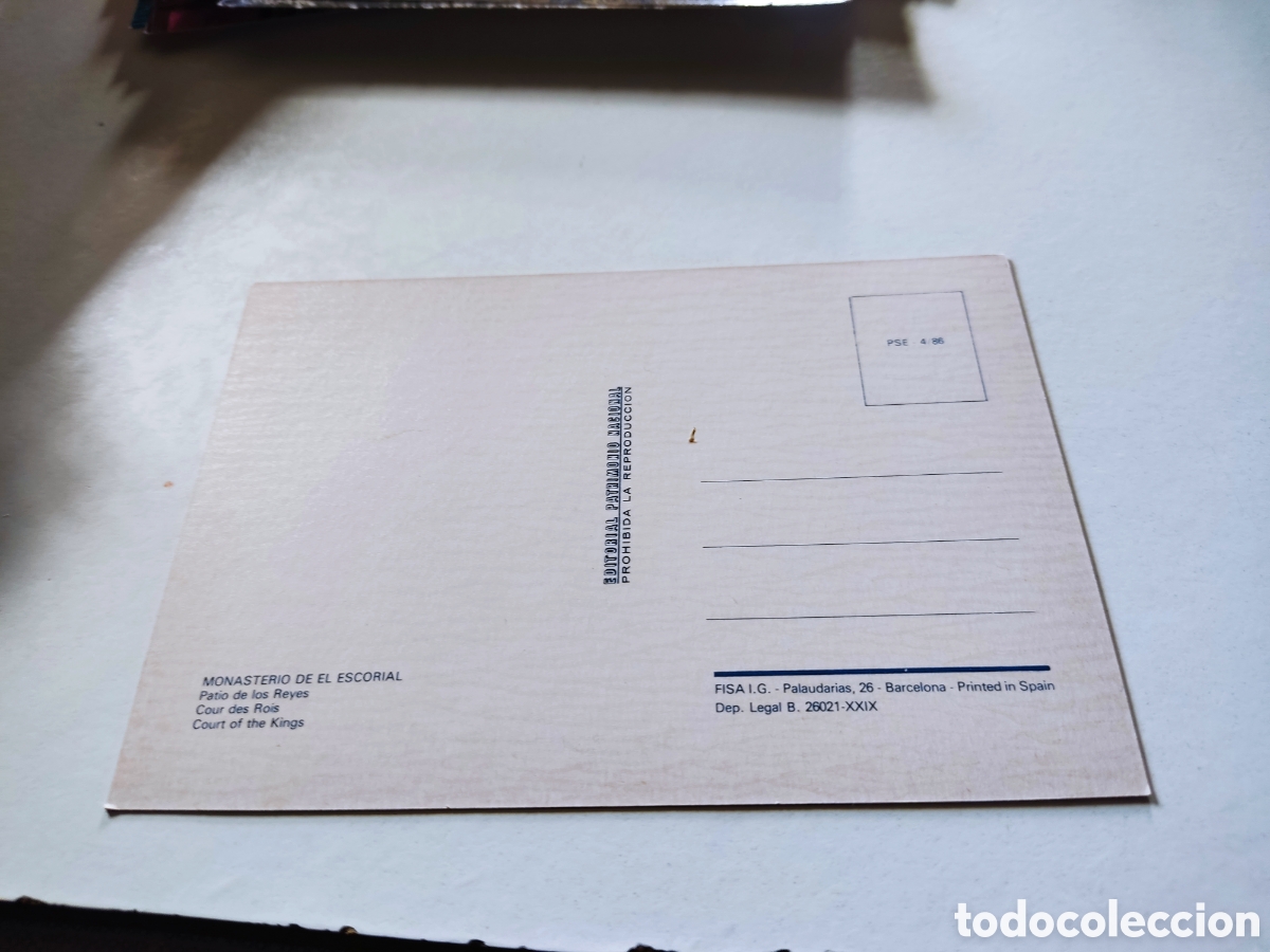 Postales: Postal monasterio de El Escorial - Foto 2