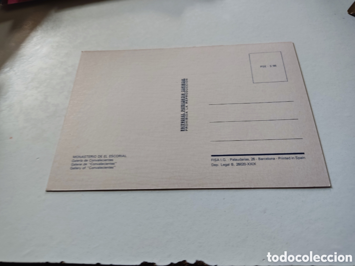 Postales: Postal monasterio de El Escorial - Foto 2