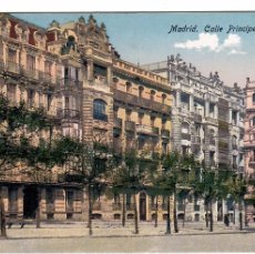 Cartoline: POSTAL MADRID CALLE PRINCIPE DE VERGARA