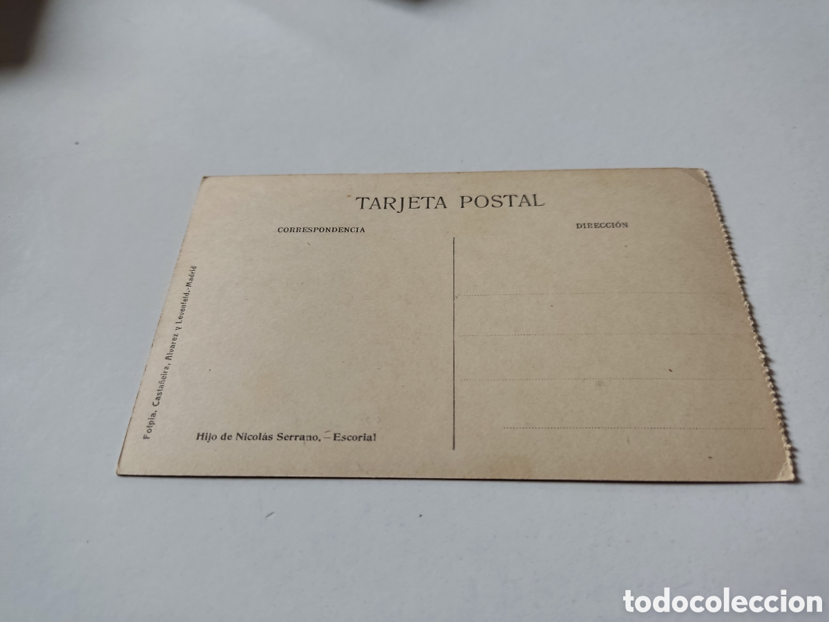 Postales: Postal antigua El Escorial - Foto 2