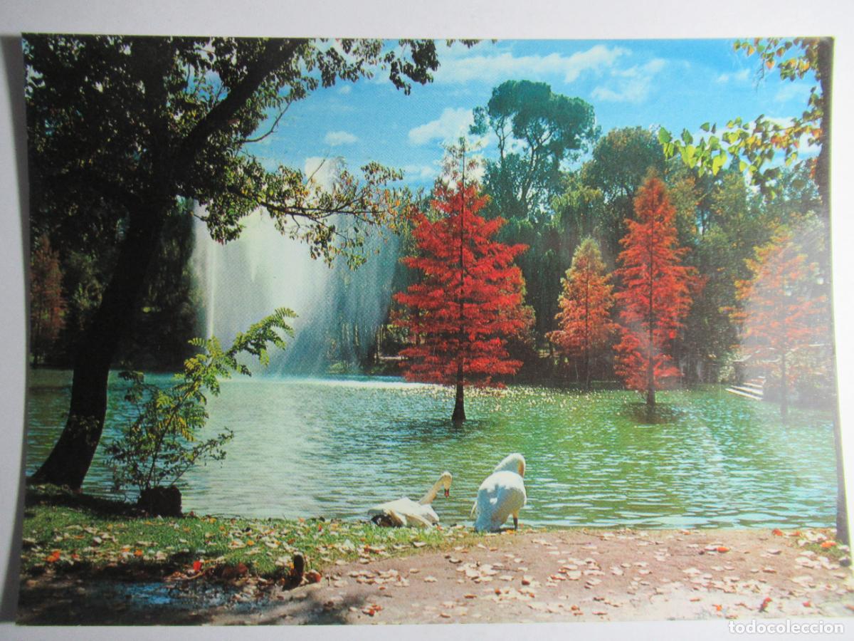 Postales: Madrid - Parque del Retiro. Estanque - Foto 1