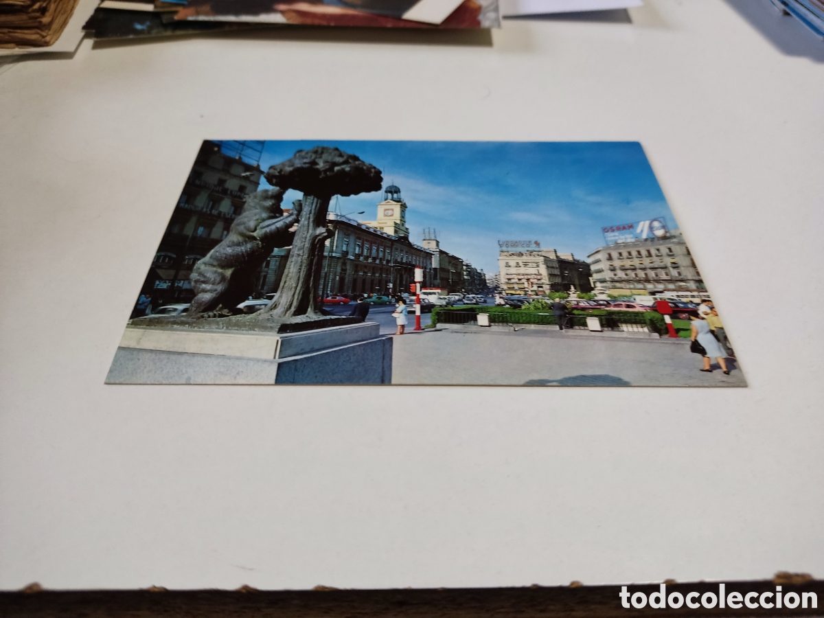 Postales: Postal Madrid puerta del Sol - Foto 1