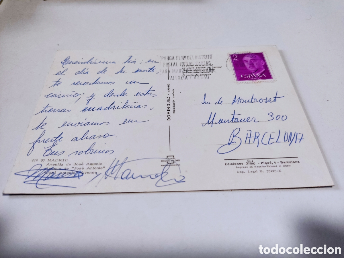 Postales: Postal Madrid - Foto 2